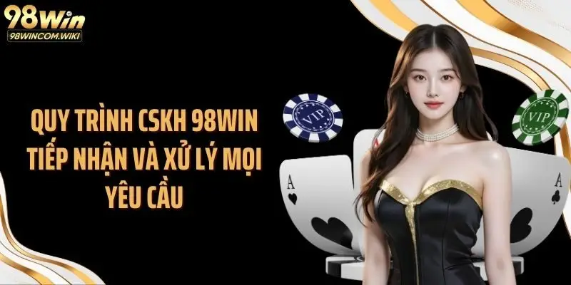 Quy trình CSKH 98WIN tiếp nhận và xử lý mọi yêu cầu